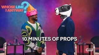 Famous 10 minutes of Props | Whose Line is it Anyway? | The CW Profile