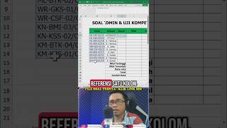 Konsep rumus IF RIGHT pada Soal Tes Admin Excel #if #tutorialexcel #excel #belajarexcelpemula