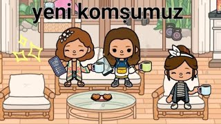 Yeni komṣumuzla tanıṣmaya gittik😊| yeni komṣumuzu sevdikmi🤫|TOCA BOCA DÜNYASI|