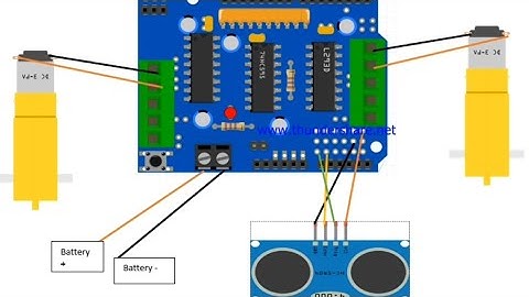 How to make an Obstacle avoiding car without servo motor.      #diy