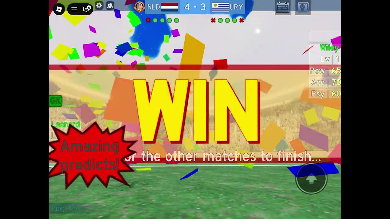 Playing  World Cup penalty shootout 