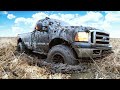 FORD F-250 vs NISSAN PATROL vs SUBARU FORESTER [MUD OFF Road]