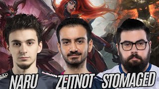 NARU ZEITNOT STOMAGED SOLO QUEUE'DA ESKİLERE DÖNÜŞ | AZIR MİD