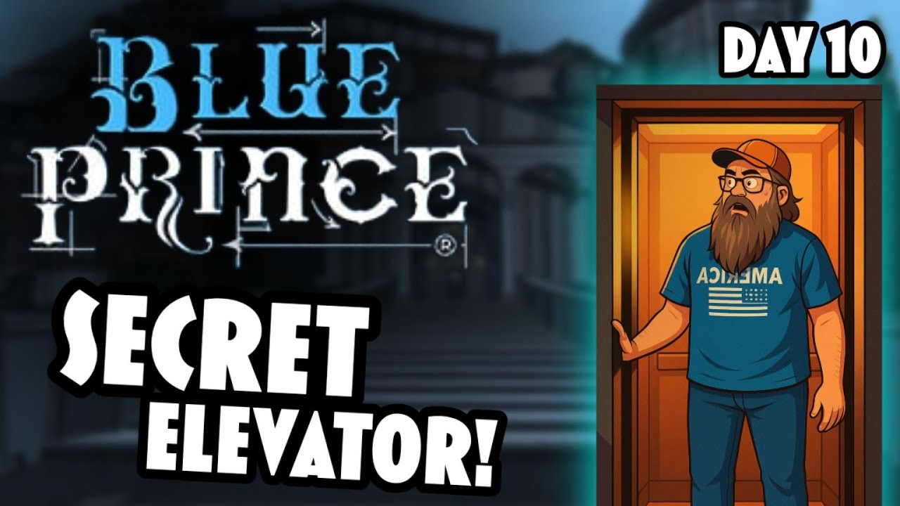 Голубой принц – День 10: Открытие лифта и новая головоломка