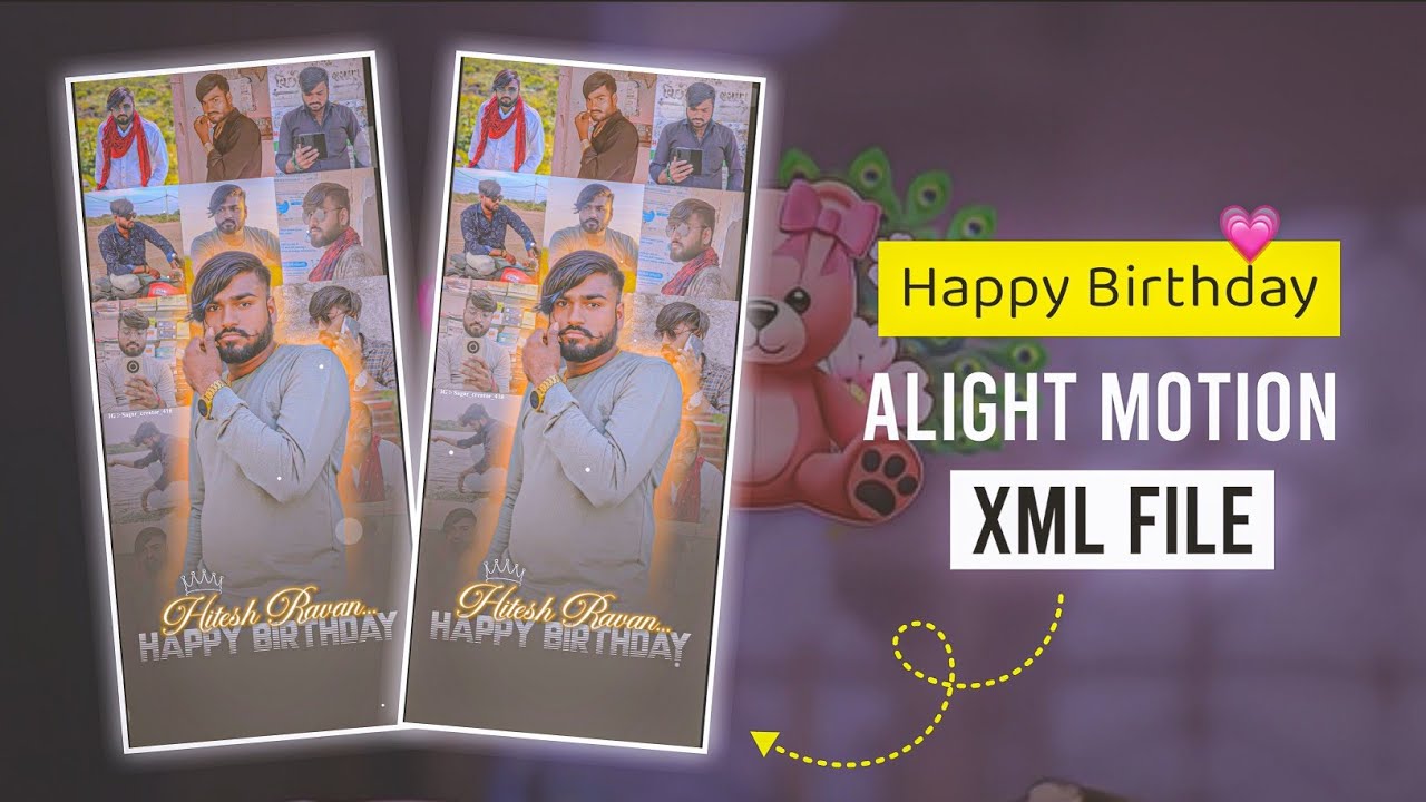 Happy Birthday XML File | Happy Birthday Status Editing | Kk Raja Edit's