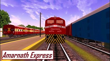 Amarnath Express Part 1 in MSTS Open Rails by Sumit Mehrotra