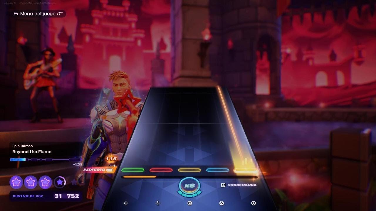 Fortnite Festival - Beyond The Flame by Epic Games - on vocals