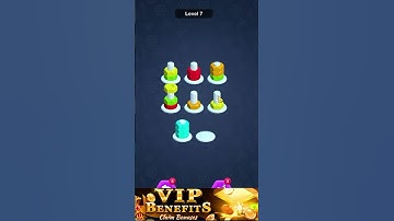 Nut Sort Game Level 7 – Relaxing Puzzle Challenge | Best Brain Teaser 2025 |