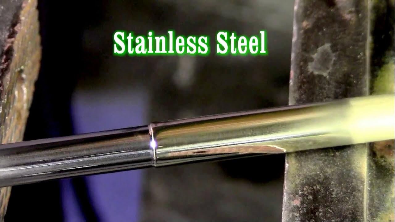 Silver Braze Brass to Stainless Steel Tubing with SSF6 56 Silver Solder and a Propane Torch