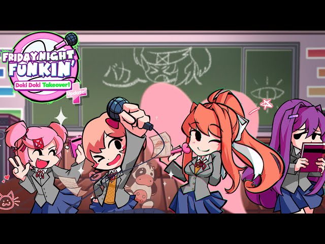 Friday Night Funkin': Doki Doki Takeover Plus! [Friday Night Funkin'] [Mods]