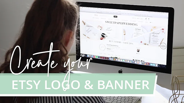 Design a professional logo and banner for your Etsy store