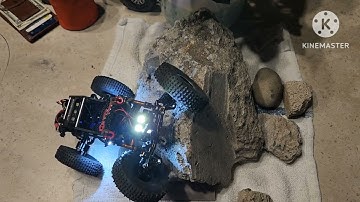 Injora chassis with scx24 Gladiator, Furitek combo, flysky gt5, brass brass brass