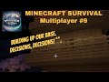 Twitch Live | Minecraft Survival multiplayer pt 9! Building up our base