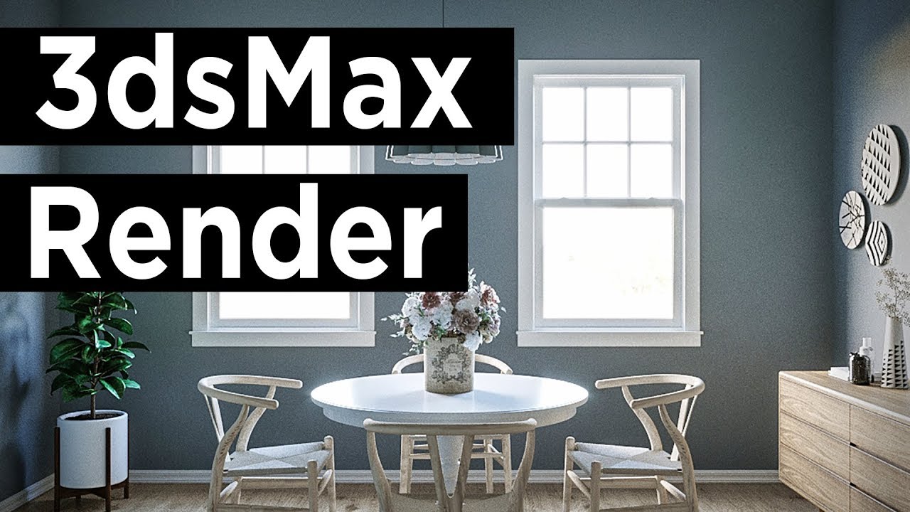 How To Make 3ds Max Interior Render (Best Corona Tutorial) - YouTube