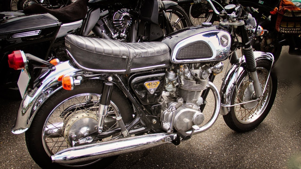 HONDA DREAM CB450 DOHC Twin Engine - YouTube