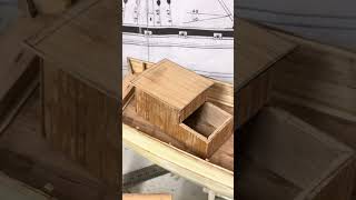 Karadeniz Takası Alt Kat Çatı Çizimi ⚓ | Planlama Aşaması (Model Gemi Yapımı)