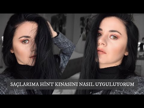 HİNT KINASI SAÇA NASIL UYGULANIR | Kınayla Saç Boyama 💁🏻‍♀️