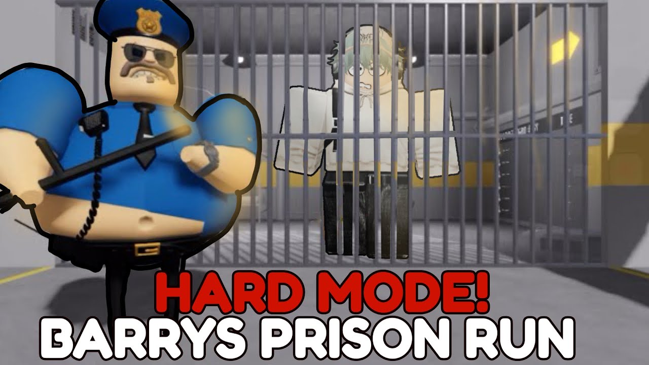 BEATING BARRYS PRISON RUN ON HARD MODE!
