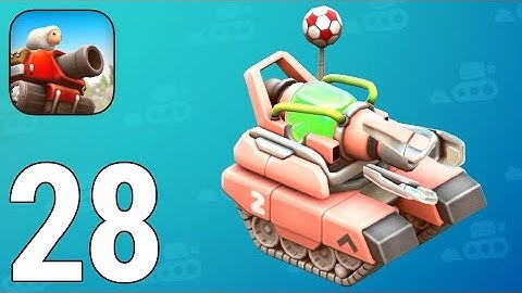 Pico Tanks Gameplay Walkthrough Part 28 - Pink Classic Repair Arc Tank [iOS/Android Games]