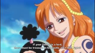 When Momonosuke Hug Nami And Robin Once Again - Funny Moment One Piece