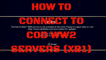 HOW TO CONNECT TO COD WW2 SERVERS 100% GUARANTEE WORKING METHOD (XB1)