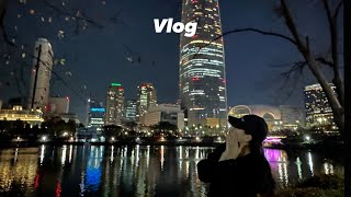 [일상 Vlog] 20대가 생일을 보내는 법, 돈룩업, MZ, 시그니엘, 라운지 샴페인, 한강뷰 호캉스, 롯데월드 눈치게임, 인생 딸기 케이크🎂