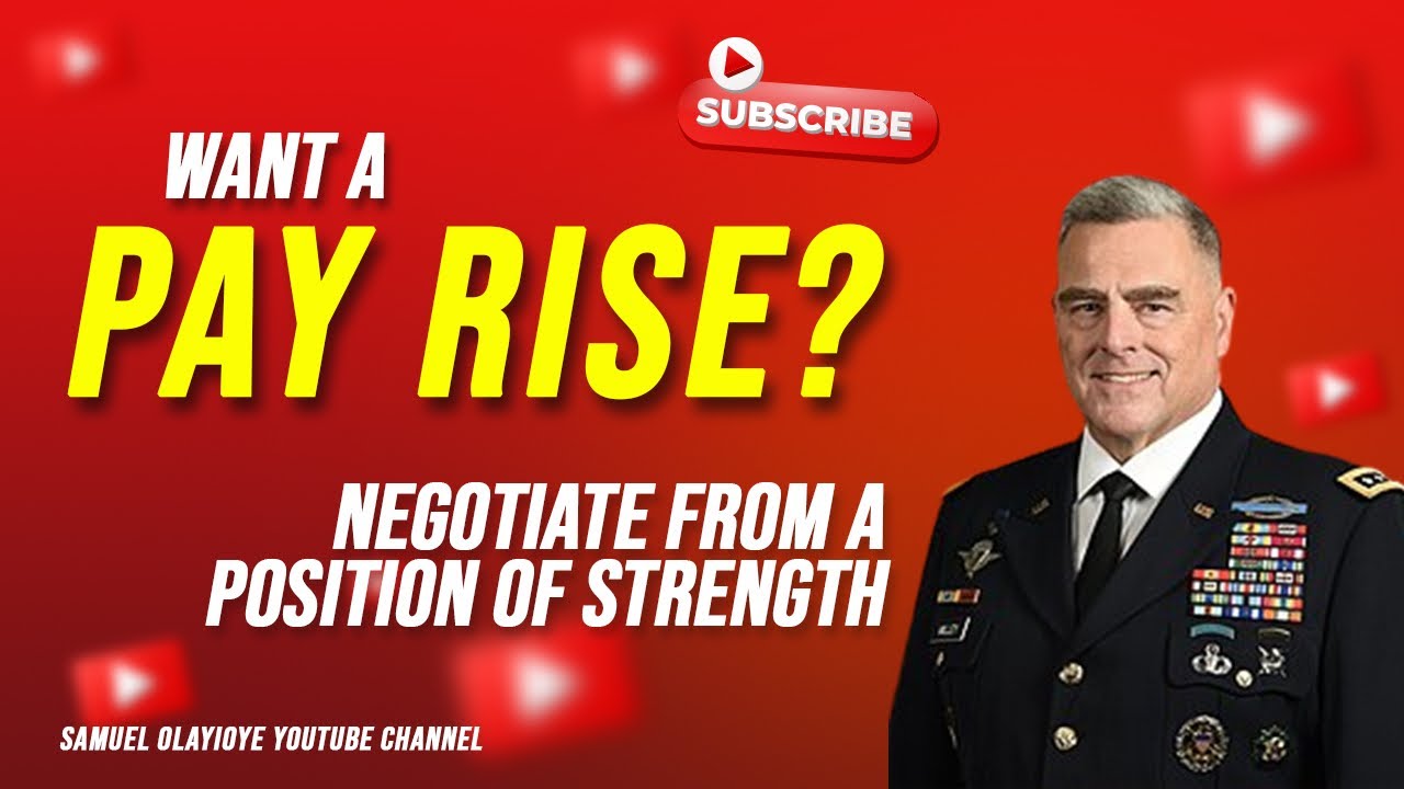 HOW TO NEGOTIATE A PAY RISE FROM A POSITION OF STRENGTH | COST OF LIVING CRISIS | INFLATION