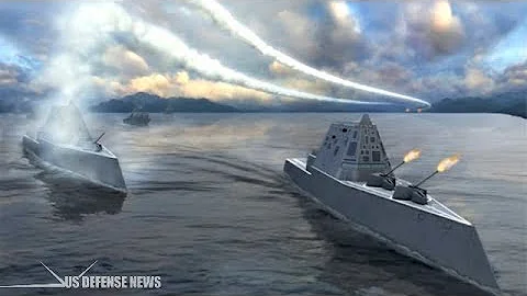 This is what would happen if the USS Zumwalt fough...