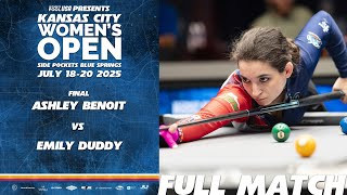 видео: Эшли Бенуа против Эмили Дадди | Финал | Открытый чемпионат Канзас-Сити среди женщин картинка: Эшли Бенуа против Эмили Дадди | Финал | Открытый чемпионат Канзас-Сити среди женщин