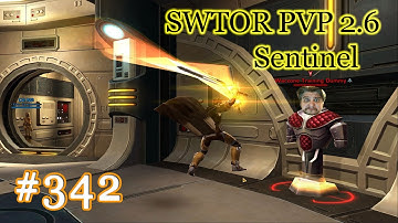 SWTOR 2.6 PVP #342  / L42 Combat Sentinel / Hypergates