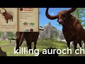 Killing auroch ch  first badge