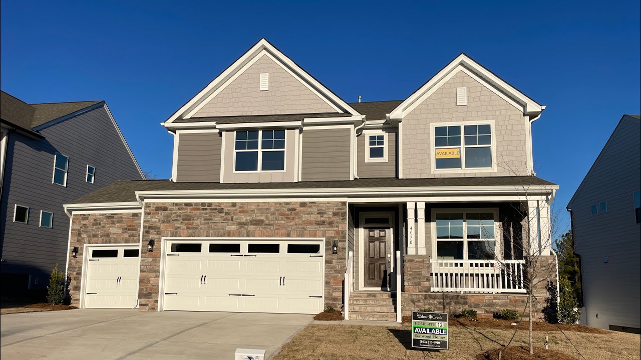 The Davidson with Finished Basement in Walnut Creek by Eastwood Homes