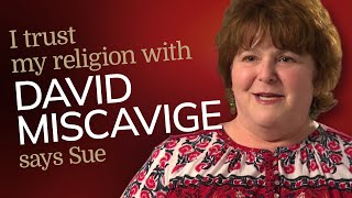 I was honored to meet David Miscavige in Orange County, says Sue