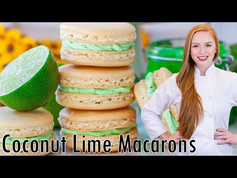 Video: Coconut Macarons With Lime