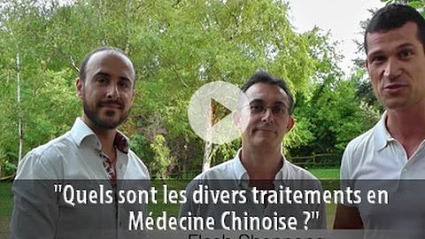 Les diffrents traitements de mdecine chinoise selo...