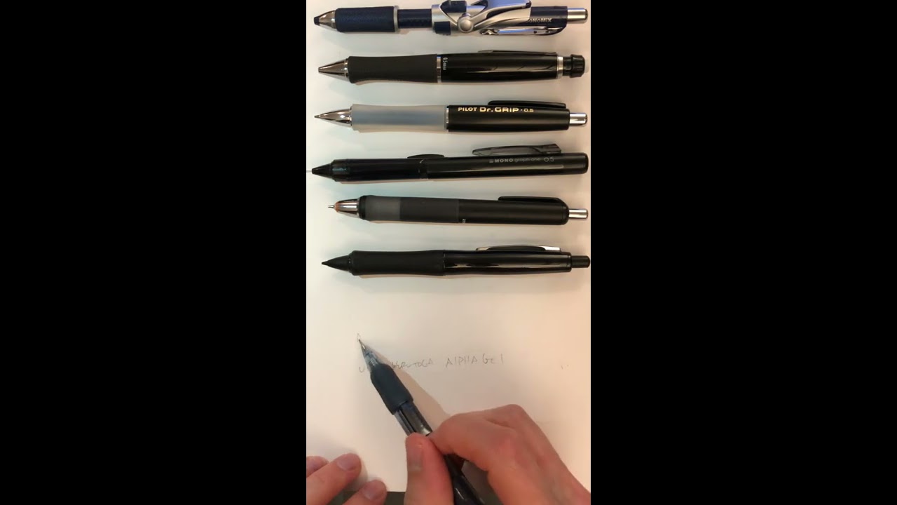 Fat Mechanical Pencils (in no particular order) YouTube