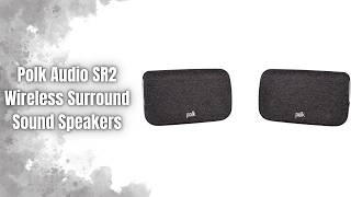 Polk Audio SR2 Wireless Surround Speakers Review | Real Home Theater Upgrade!