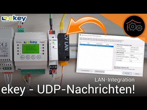 ekey-Tutorial #3: UDP-Events mit LAN-Adapter | haus-automatisierung.com [4K]