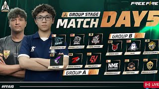  K.O. Stage Day 5 || FF Asia Invitational Gateway IILIOL LIVEGarena Free Fire Ft @GodLikeEsportss