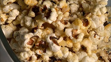 HOW TO MAKE BUTTER/SUGAR POPCORN AT HOME WITH FRYING PAN