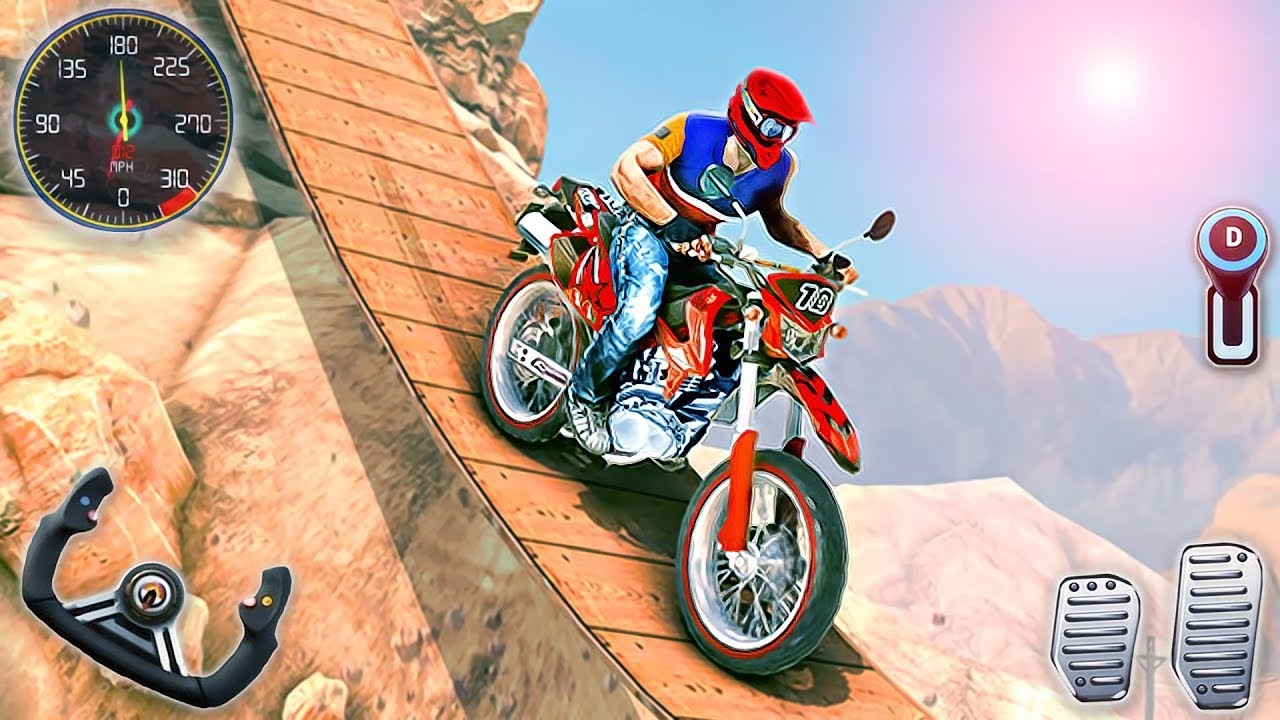 Jogo de Moto de trilha corrida de moto - jogos de motos 