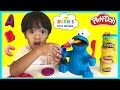 PLAY DOH COOKIE MONSTER LETTER LUNCH Cookie Monster