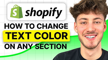 Hoe je de tekstkleur in een sectie in Shopify verandert (zelfstudie 2025)