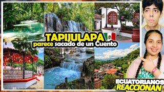 💥🇲🇽MÉXICO no DEJA DE SORPRENDERNOS_REACCIONAMOS a TAPIJULAPA un PUEBLO MÁGICO que PARECE de CUENTO