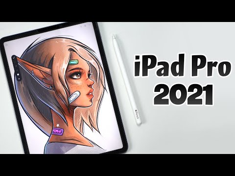 Видео: iPad Pro 2021 как планшет для рисования