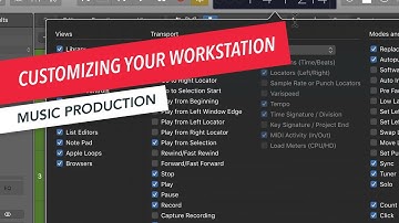 Customizing Your Workstation | Logic Pro X Basics