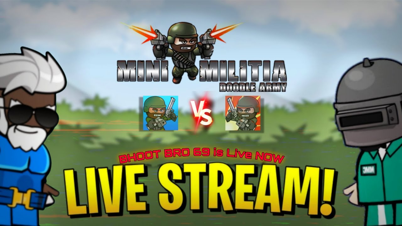 Mini Militia Custom Rooms Live - Join Now