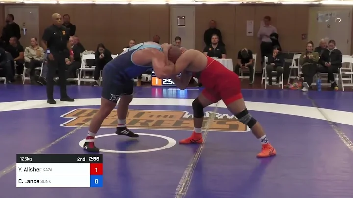 125 Kg Quarterfinal - Yergali Alisher, Kazakhstan ...