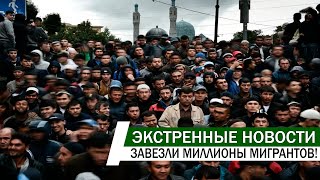 Это оккупация страны! В России миллионы мигранов нелегалов!