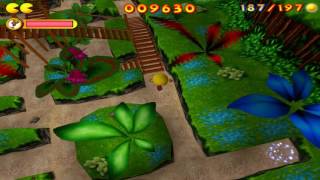 Pac-Man: Adventures in Time - All Mazes Longplay! (2000) screenshot 5